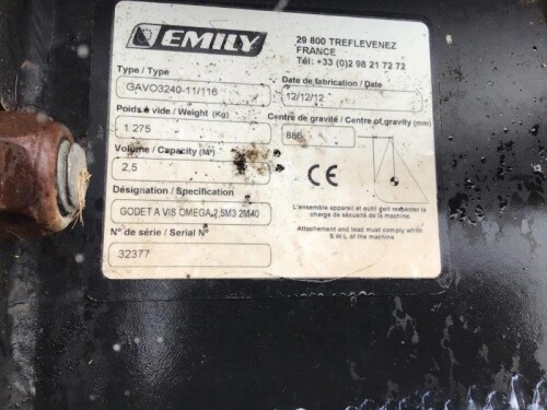 OMEGA Emily Distribution fourrages/Paillage