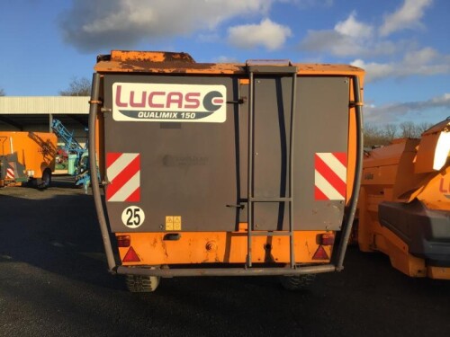 QUALIMIX 150 Lucas Distribution fourrages/Paillage
