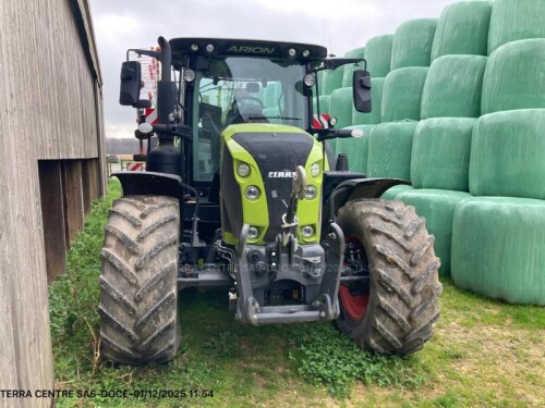 ARION 650 CEBIS Claas Tracteur