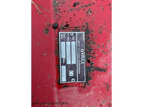 G 331 HD 1 Gyrax Broyeur axe vertical