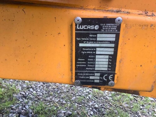 SPIRMIX JET 180 Lucas Distribution fourrages/Paillage